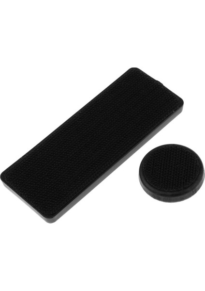 Uzun Plaka Eldiveni Kaydırıcı Dikdörtgen 4pcs Siyah (Yurt Dışından)