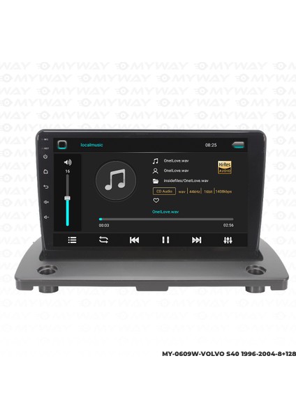 Volvo V50 Android Multimedya 4gb Ram Carplay Navigasyon Ekran - Myway