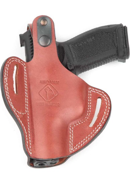 Wolf Holster Browning Deri Tabanca Kılıfı Tam Kelebek Taba