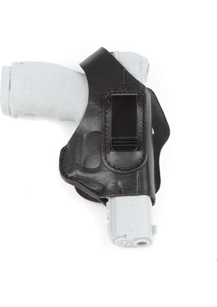 Wolf Holster Glock Deri Tabanca Kılıfı Iç Dış Yarım Siyah