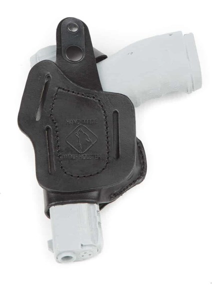 Wolf Holster Glock Deri Tabanca Kılıfı Iç Dış Yarım Siyah