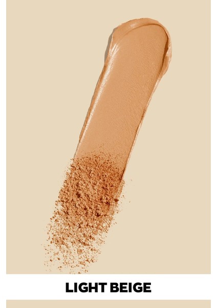 Power Stay Kremsi Pudra Fondöten Light Beige