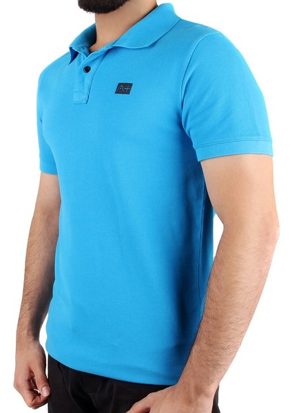 A+ Naples Erkek Mavi Renk Polo Yaka T-Shirt fiyatları