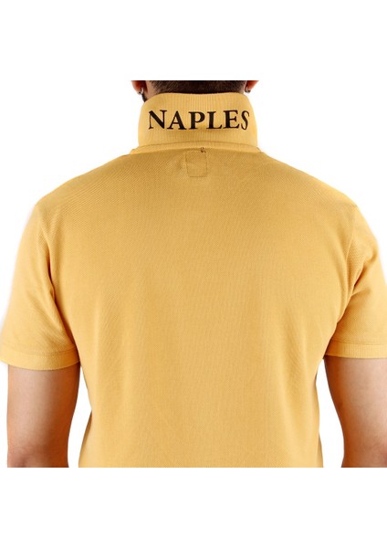 A+ Naples Erkek Sarı Renk Polo Yaka T-Shirt fırsatları
