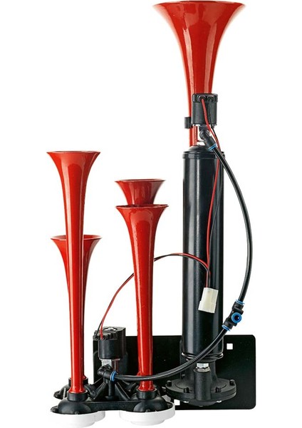 HD420C Beş Borulu Süper Yankılı Havalı Dadan Korna