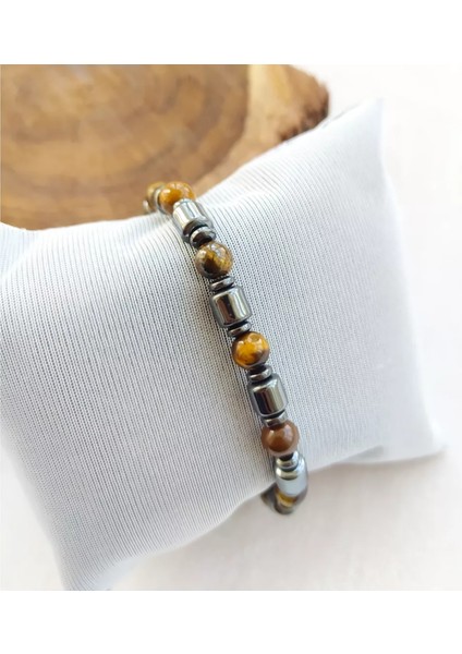 Tasarım Doğaltaş Kombin Erkek Bileklik fiyatları