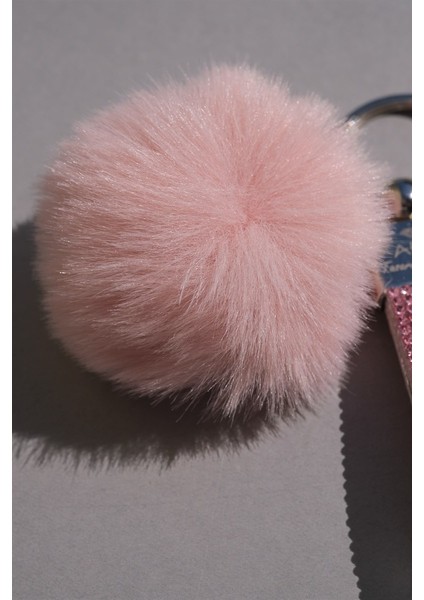 Pembe Taşlı & Logosuz Anahtarlık & Minik Ponpon Açık Pembe & Pembe Harf modelleri