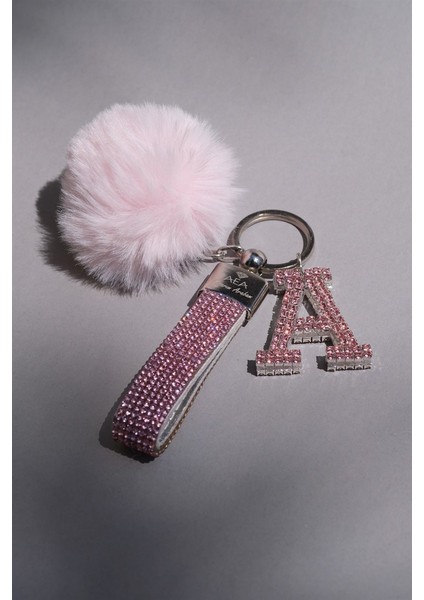 Pembe Taşlı & Logosuz Anahtarlık & Minik Ponpon Açık Pembe & Pembe Harf indirimleri