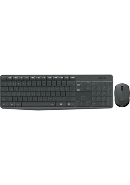 Hızlı Stok Logitech MK235 Klavye Mouse Kablosuz 920-007925