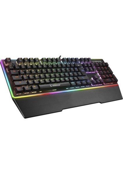 Rmk-X1 Miracle USB Full Rgb Aydınlatmalı Q Jixian Red Switch Gaming Oyuncu Mekanik Klavye