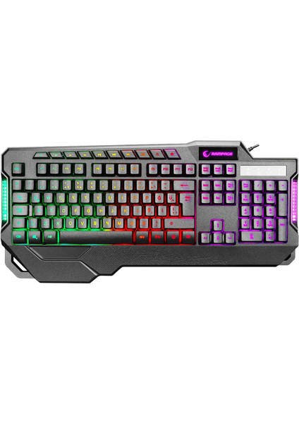 KB-R46 Carısma USB Rainbow Aydınlatmalı Q Gaming Oyuncu Klavye