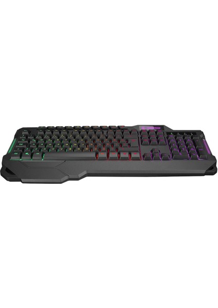 KB-R46 Carısma USB Rainbow Aydınlatmalı Q Gaming Oyuncu Klavye
