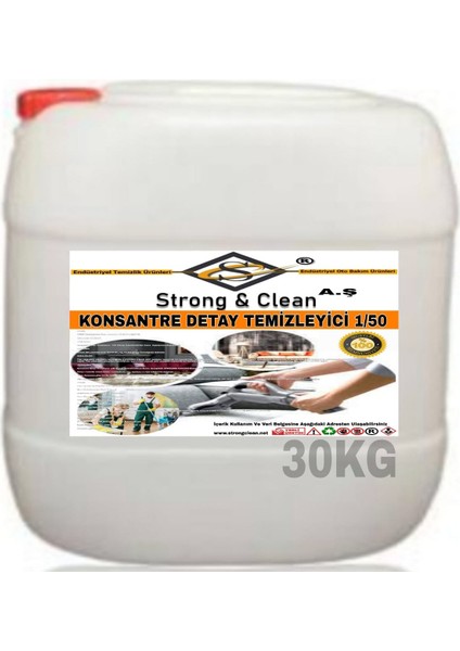 Konsantre Ultra Detay Temizleyici 30 kg