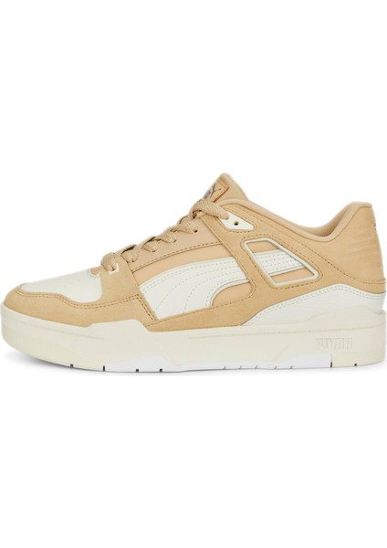 Erkek Mmallow-Palekhaki-Light Sand Puma Slipstream Mix Beyaz-Bej Erkek Günlük Spor Ayakkabı