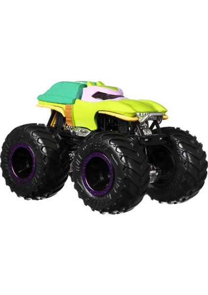 FYJ64/HNX31 Hotwheels Monster Trucks Güçlü Ikili Arabalar - 1:64