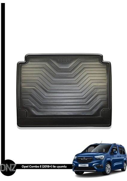 Opel Combo 2019 ve Sonrası Birebir Uyumlu 3D Bagaj Havuzu