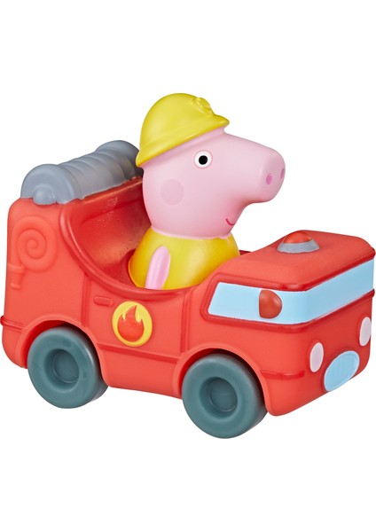 Peppa Pig Küçük Tekli Araç İtfaiye Aracı Buggy Fıretruck F2514