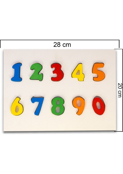 Capellawoodworks Ahşap Puzzle 2'si 1 Arada Alfabe-Sayılar indirimleri