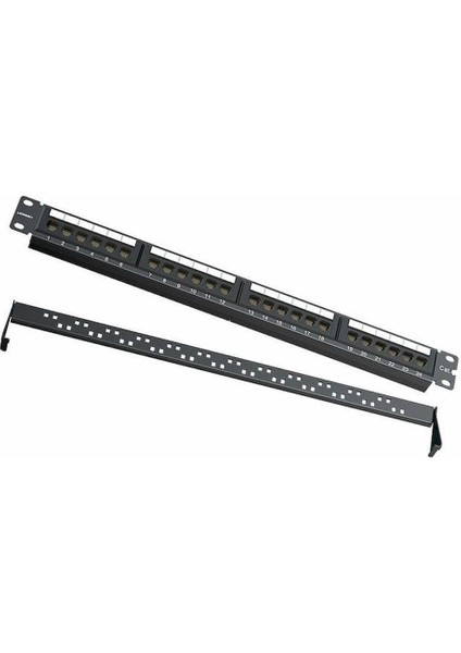 24 Port 1u Cat6 Patch Panel