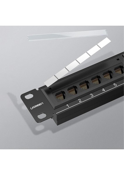 24 Port 1u Cat6 Patch Panel
