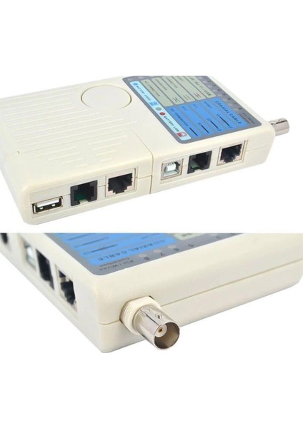 Kablo Tester RJ11 RJ45 USB Bnc Lan Ağ Kablosu Test Cihazı ARS2021_KEEPRO_ÇOK Fonk.kablo