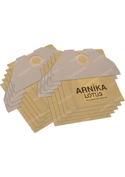 Arnica Lotus Süpürge Kağıt Toz Torbası 10 Adet