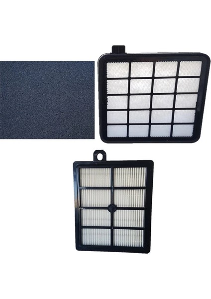 Samsung VC07R302MVP Süpürge Ön Filtre & Sünger + Hepa 13 Filtre Seti
