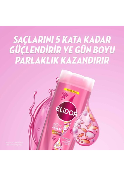 Superblend Saç Bakım Şampuanı Güçlü ve Parlak E Vitamini Makademya Yağı  650 ml