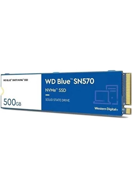 Wd Blue Sn570 S500G3B0C NVMe SSD 500GB