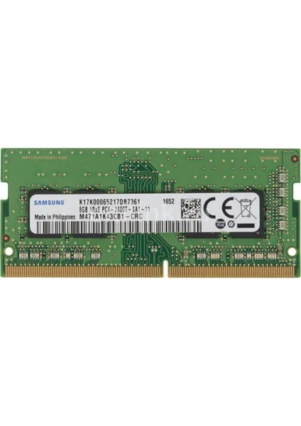 M471A1K43CB1-CRC 8 GB (PC4-2400) Ddr4 2400 Mhz Laptop Ram