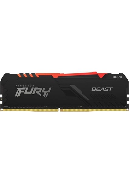 8gb (1X8GB) 3600MHZ Rgb Fury Beast Pc Ram KF436C17BBA/8