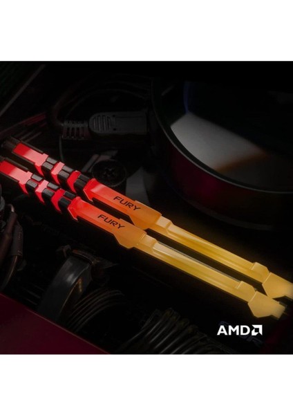 8gb (1X8GB) 3600MHZ Rgb Fury Beast Pc Ram KF436C17BBA/8 indirimleri