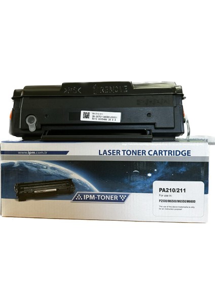 IPM Toner Pantum PA210 / PA211 Muadil Toner - Pantum P2500W / M6500