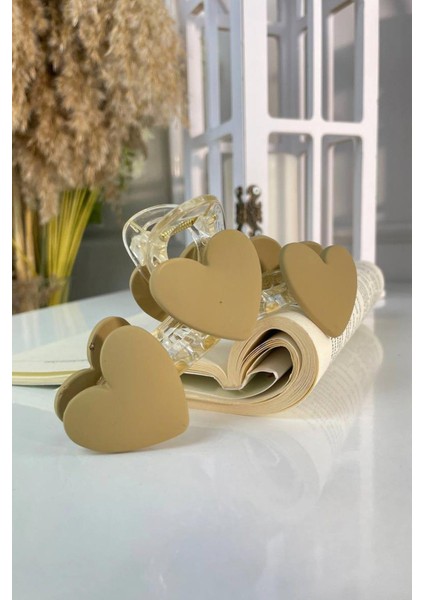 Kalp Figürlü Mandal Toka Vizon SBT1520