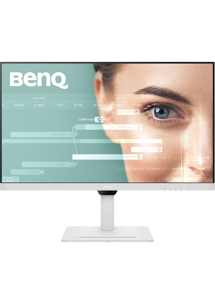 GW3290QT 32'' IPS 2K QHD 75hz HDMI USB-C 3xUSB 3.2 2xDP Daisy Chain Pivot Eye Care Beyaz Monitör