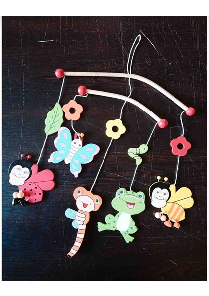 Ahşap Dönence Beşik Bebek Odası Süsü fiyatları