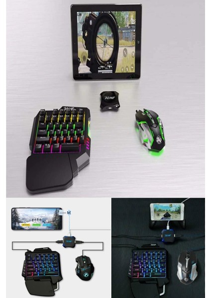 Içinde Klavye ve Mouse Bulunan Pubg Uyumlu Jchf-68 Pubg Oyuncu Seti Oyunu Eğlenceli Hale Getirin fiyatları