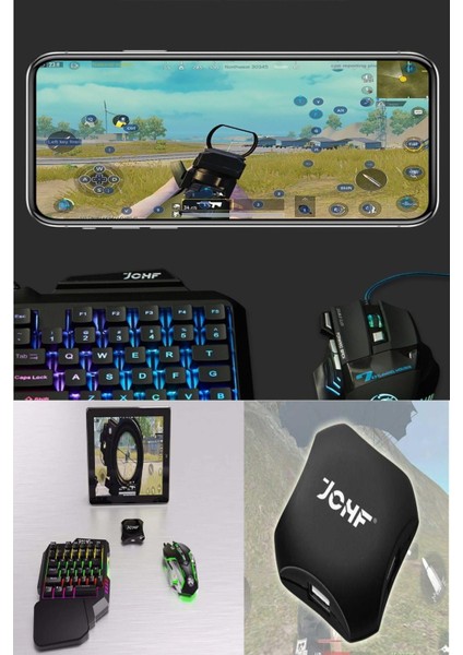 Içinde Klavye ve Mouse Bulunan Pubg Uyumlu Jchf-68 Pubg Oyuncu Seti Oyunu Eğlenceli Hale Getirin modelleri