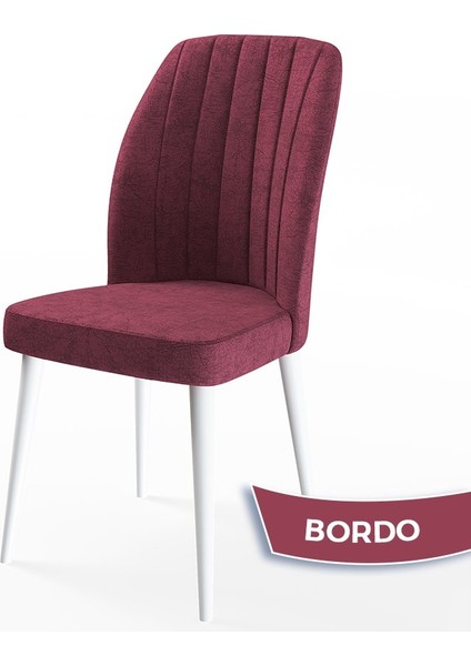 Concept Rio Serisi 80X132 Mdf Açılabilir Beyaz Mutfak Masası Takımı 4 Sandalye