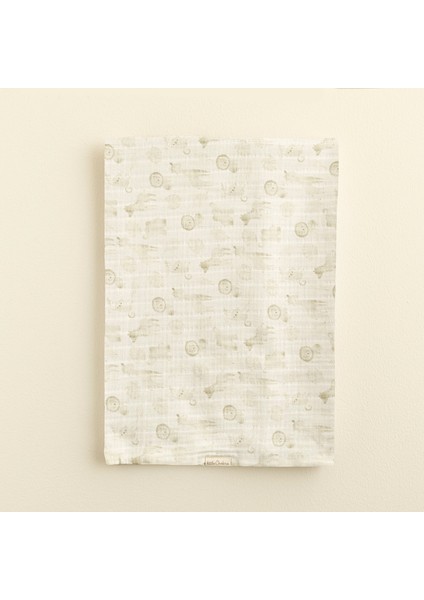 Safari Yenidoğan Baskılı Battaniye Ekru fiyatları