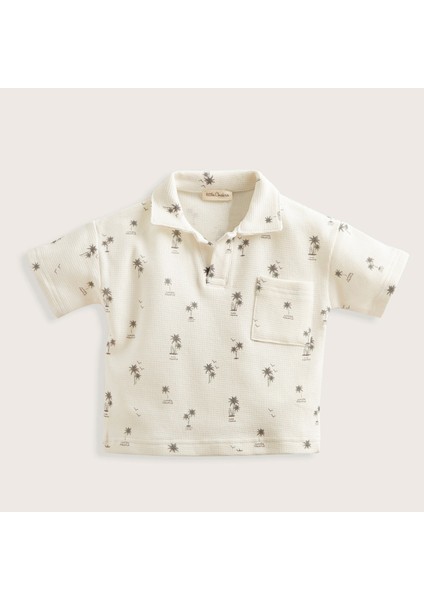 Tropic Polo Yaka Tshirt Ekru
