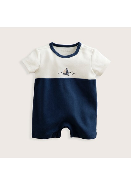 Marine Yenidoğan Kısa Tulum Ekru