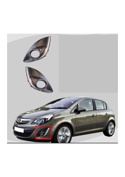 Corsa D Sis Kapağı ile Birlikte Krom Sol Taraf 1400873 fırsatları