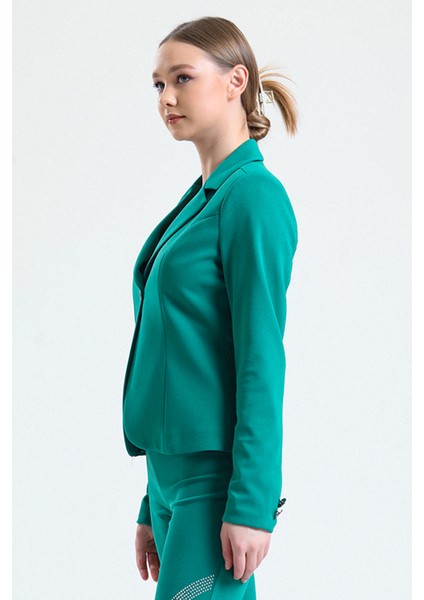 Blazzer Scuba Astarlı Ceket | CKT33437 Yesıl fiyatları
