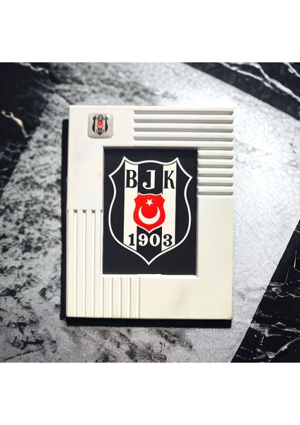 Beşiktaş Vesikalık Fotoğraf Çerçevesi Ayaklık Magnetli 7X10 Fotoğraf 5x6 cm