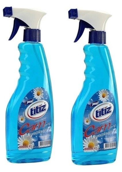 Cam Temizleyici 500 ml Püskürtmeli x 2 Adet