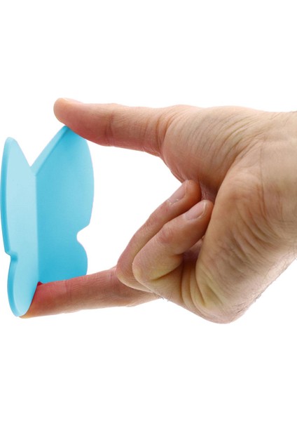 Mobilya Çekmece Dolap Kapak Kulpu Kulbu Çocuk Bebek Genç Odası Plastik Mat Mavi Kulp 32 mm indirimleri