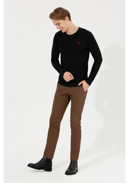Erkek Siyah Sweatshirt 50253131-VR046 fırsatları