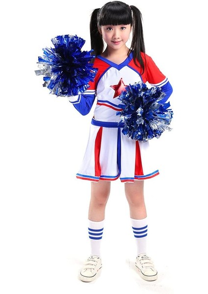 Ponpon Kız Çocuk Kostümü