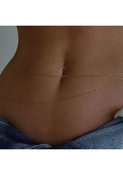 Bel Zinciri Bel Kolyesi Vücut Takısı